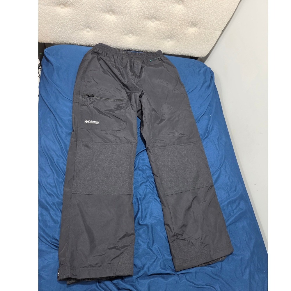 Columbia Mens Black Snow Pants SM 8040 Ski Snowboard Winter Trousers Large LL